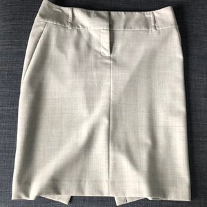 Express pencil skirt in gray